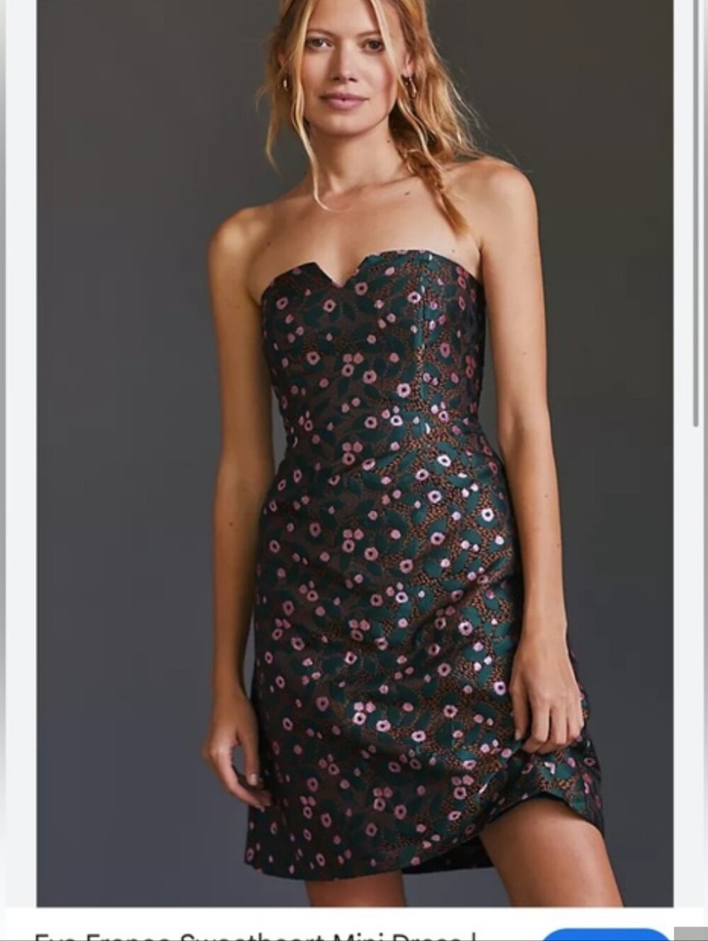 Anthropologie mini dress xs